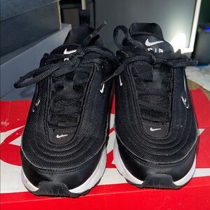 Nike Black and White Air Max Sneakers